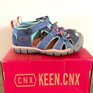 Keen Seacamp II CNX size 9 in Flint Stone/Ocean Wave